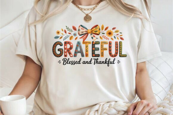 Floral Bow Thanksgiving Shirt PNG: A Versatile Design for Creative Projects