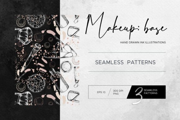 Makeup Base Nudes. Seamless Patterns: A Practical Guide for Creators and Brands