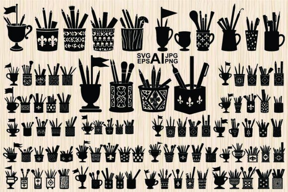 Organizing Creativity: The Role of Silhouette Art Supplies Containers in Modern Workspaces