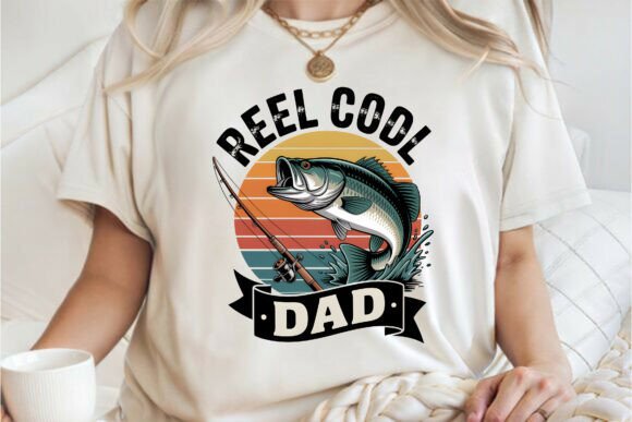 Reel Cool Dad Vintage Fishing Shirt PNG: Creative Design Solutions for Every Occasion